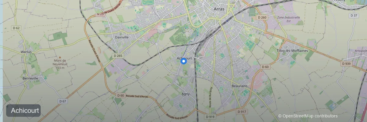 Panneaux solaires à Achicourt (62217) : prix, aides et rentabilité 2026